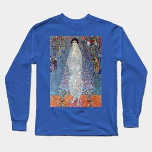 Portrait Baroness Elisabeth Bacchofen Echt by Gustav Klimt Long Sleeve T-Shirt